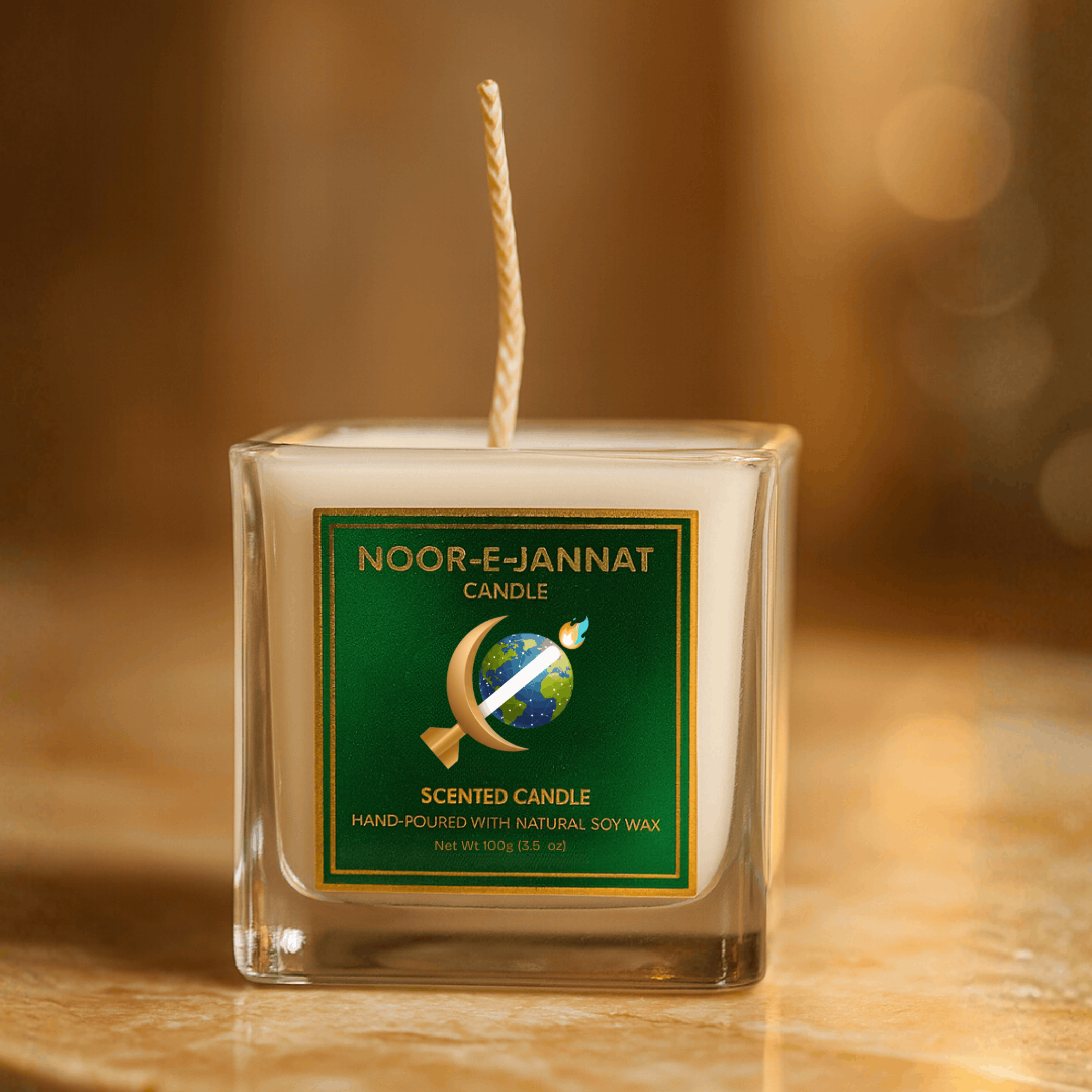 Amber Oud Scented Candle